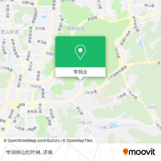 华润仰山红叶林地图