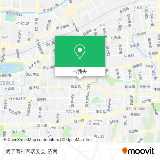 闵子骞社区居委会地图