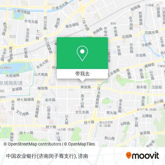 中国农业银行(济南闵子骞支行)地图