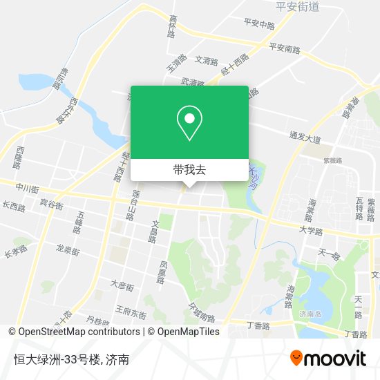 恒大绿洲-33号楼地图