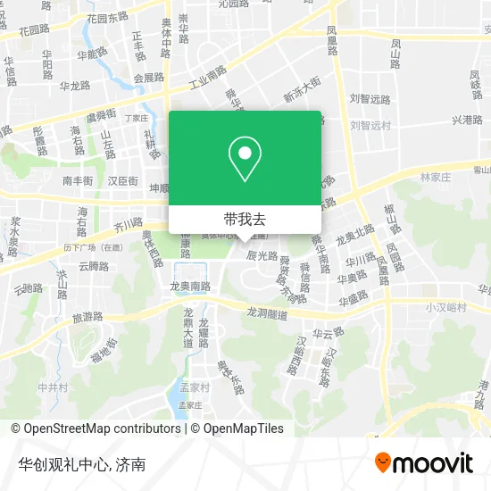 华创观礼中心地图