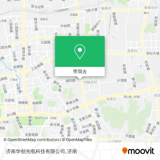 济南华创光电科技有限公司地图