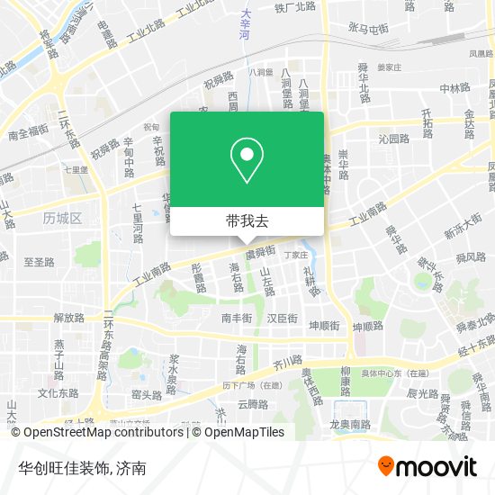 华创旺佳装饰地图