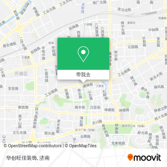 华创旺佳装饰地图