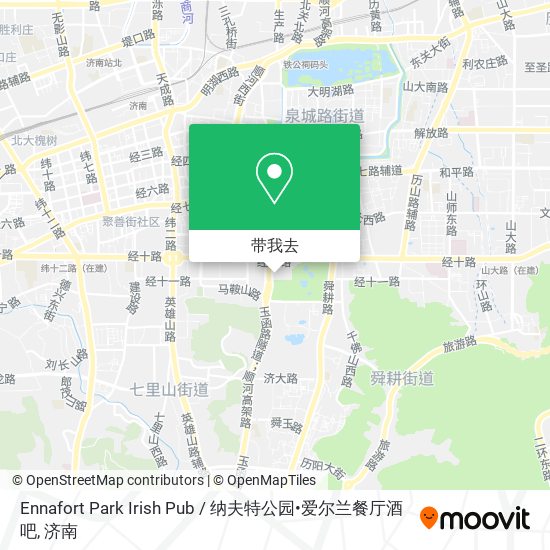 Ennafort Park Irish Pub / 纳夫特公园•爱尔兰餐厅酒吧地图
