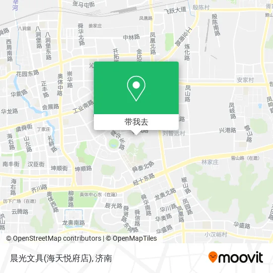 晨光文具(海天悦府店)地图