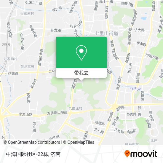 中海国际社区-22栋地图