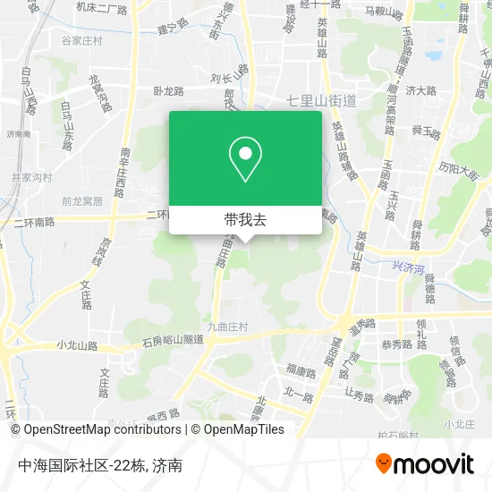 中海国际社区-22栋地图