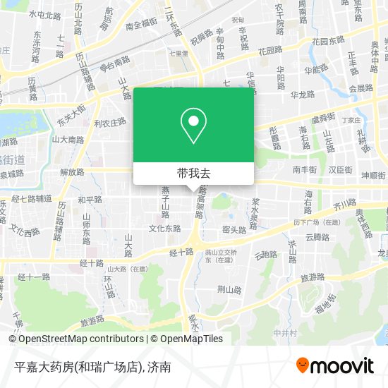 平嘉大药房(和瑞广场店)地图