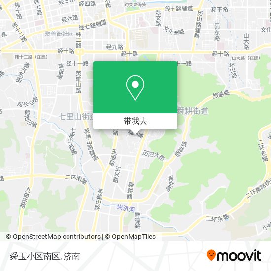 舜玉小区南区地图