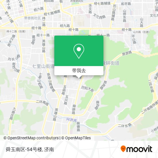 舜玉南区-54号楼地图