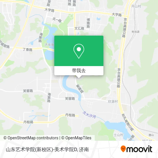 山东艺术学院(新校区)-美术学院D地图