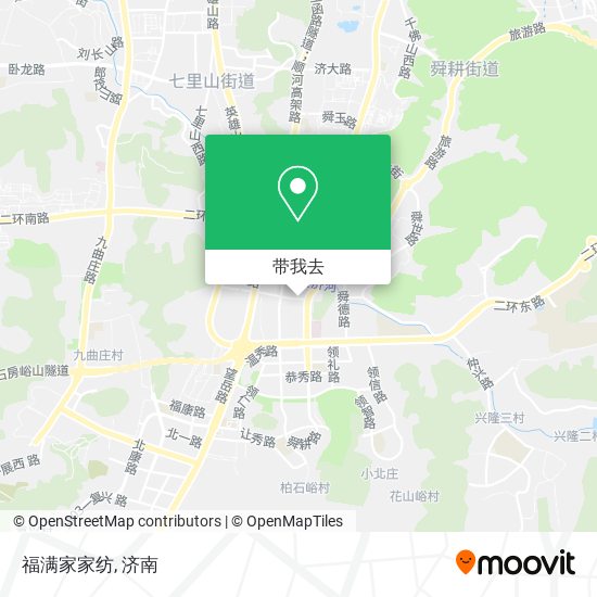 福满家家纺地图