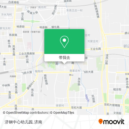 济钢中心幼儿园地图