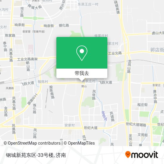 钢城新苑东区-33号楼地图