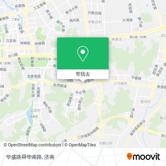 华盛路舜华南路地图