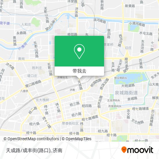 天成路/成丰街(路口)地图
