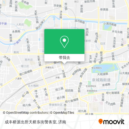 成丰桥派出所天桥东街警务室地图