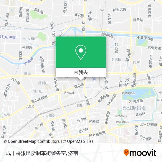 成丰桥派出所制革街警务室地图