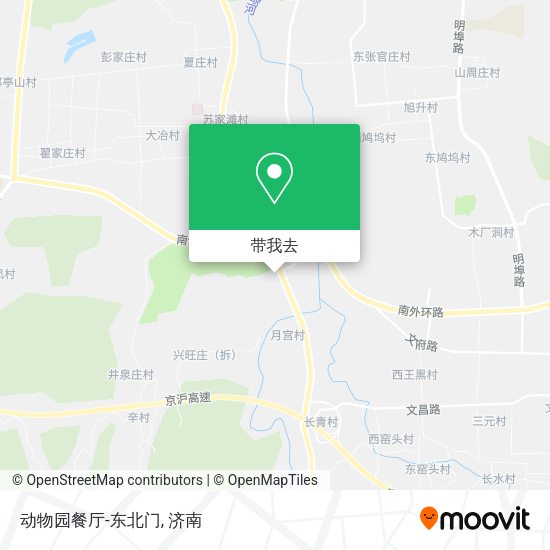动物园餐厅-东北门地图