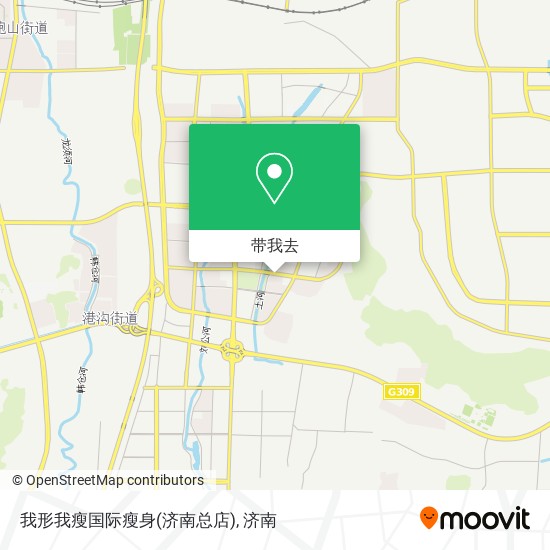 我形我瘦国际瘦身(济南总店)地图