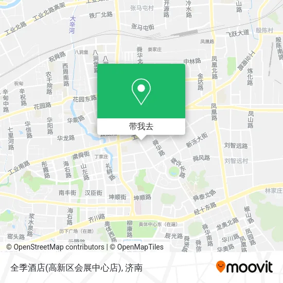 全季酒店(高新区会展中心店)地图