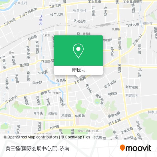 黄三怪(国际会展中心店)地图