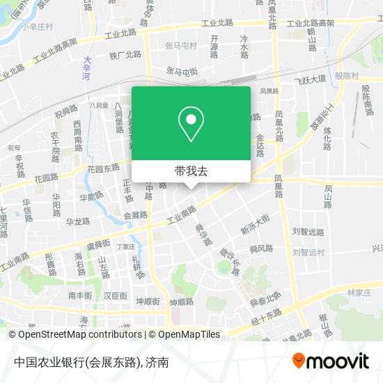 中国农业银行(会展东路)地图