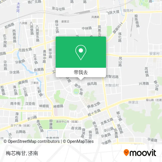 梅芯梅甘地图