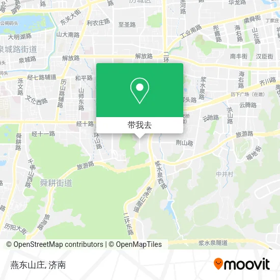 燕东山庄地图