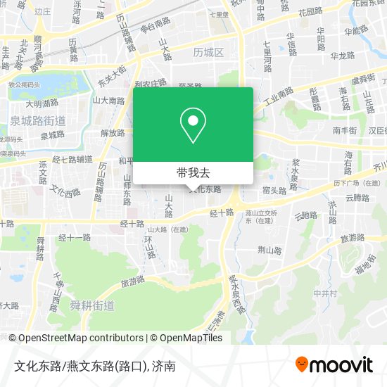 文化东路/燕文东路(路口)地图