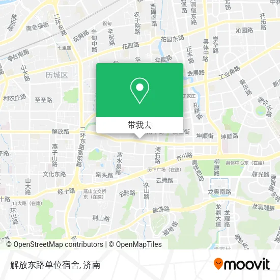 解放东路单位宿舍地图