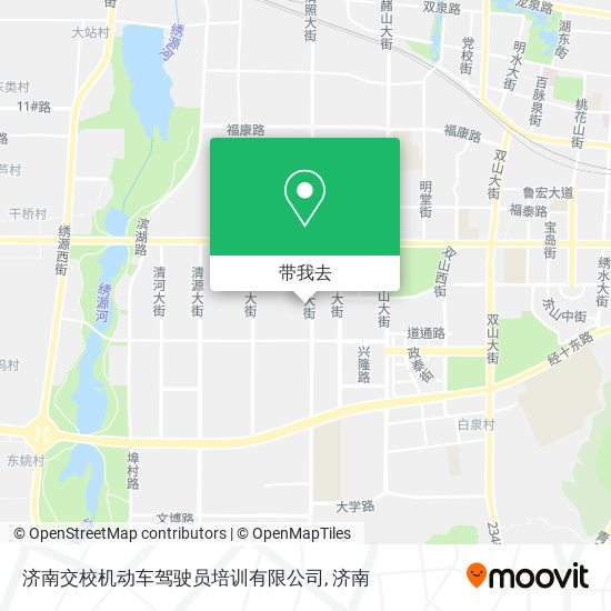 济南交校机动车驾驶员培训有限公司地图