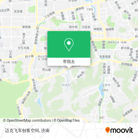 迈克飞车创客空间地图