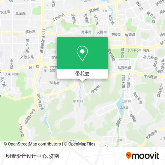 明泰影音设计中心地图