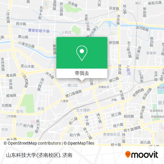 山东科技大学(济南校区)地图