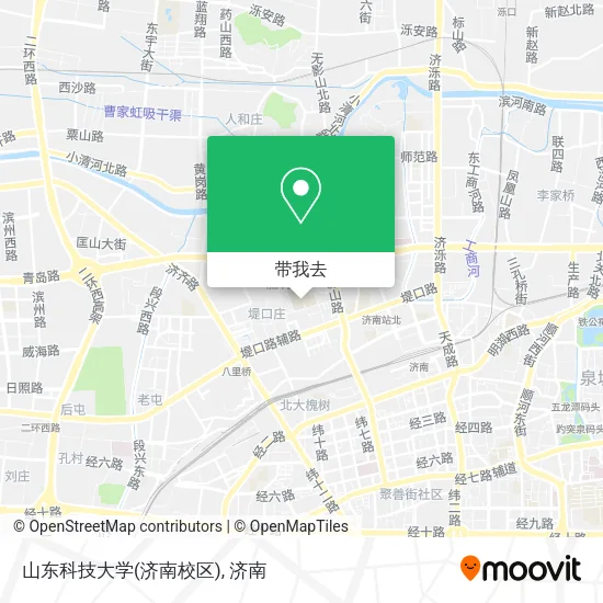 山东科技大学(济南校区)地图