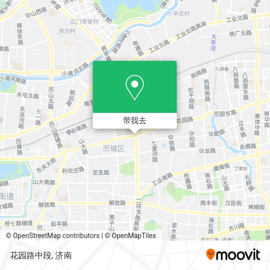 花园路中段地图