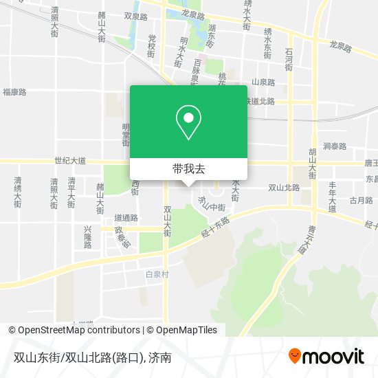 双山东街/双山北路(路口)地图