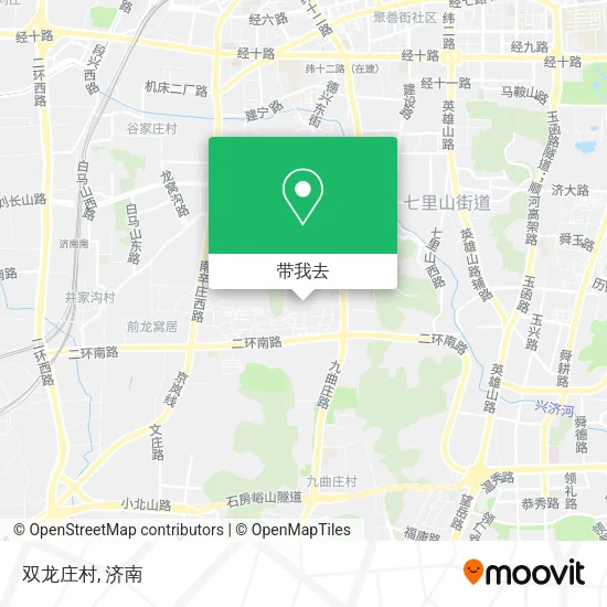 双龙庄村地图