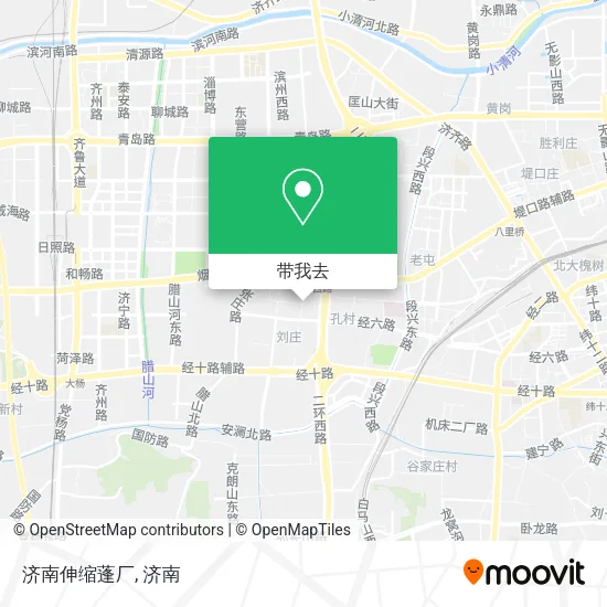 济南伸缩蓬厂地图