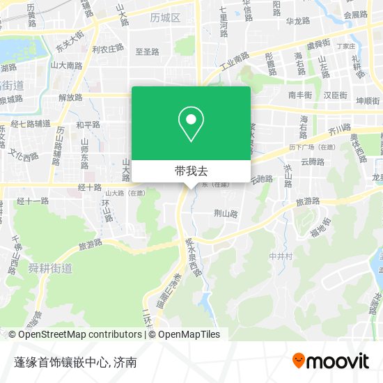 蓬缘首饰镶嵌中心地图
