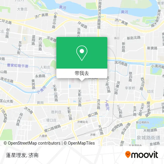 蓬星理发地图