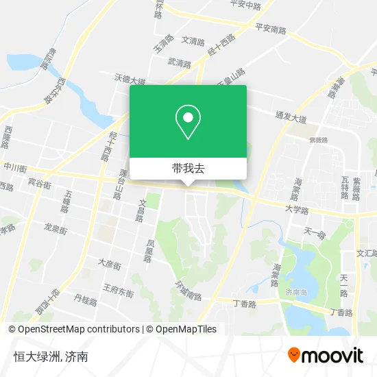 恒大绿洲地图