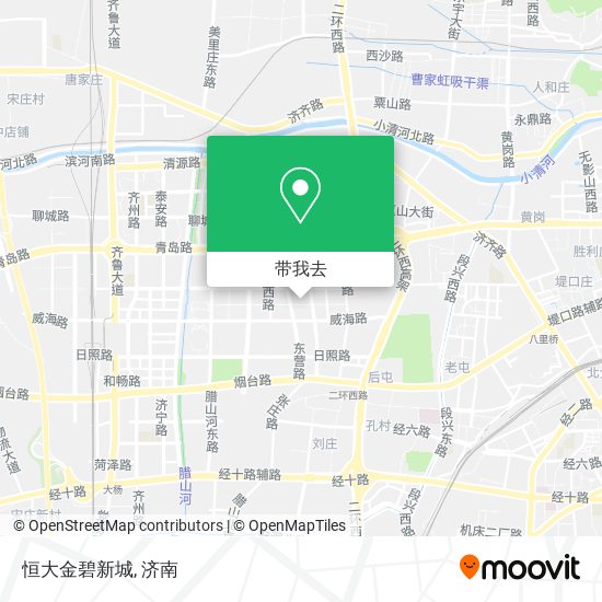 恒大金碧新城地图
