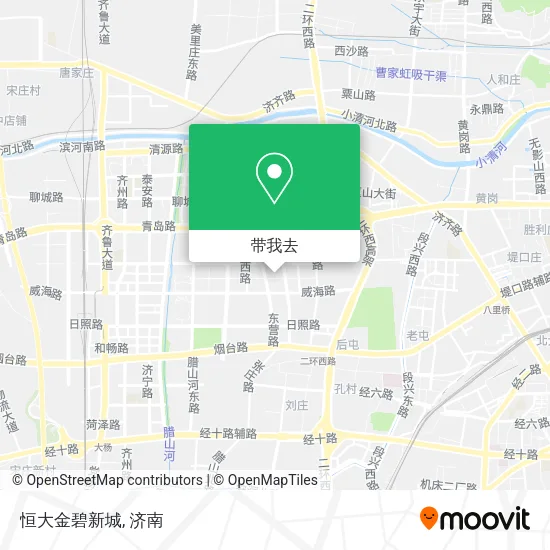 恒大金碧新城地图