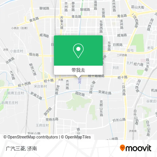 广汽三菱地图