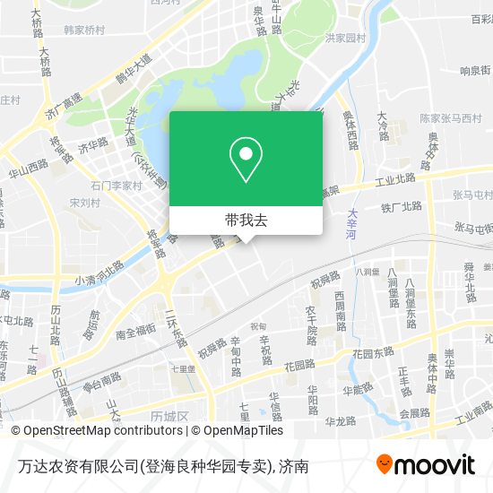 万达农资有限公司(登海良种华园专卖)地图