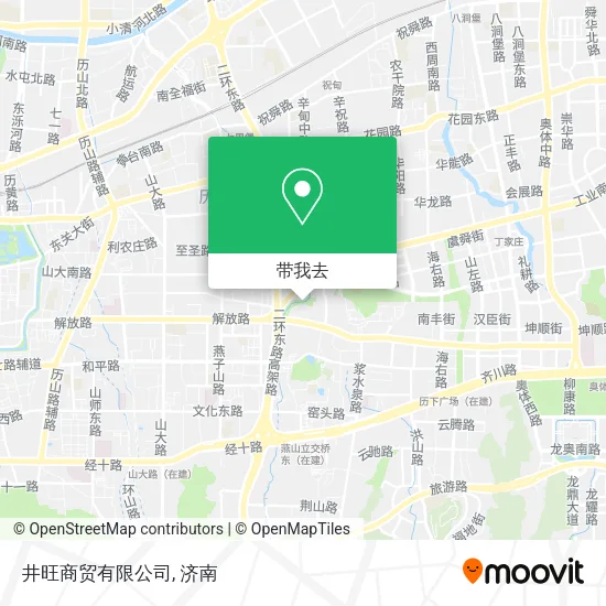 井旺商贸有限公司地图