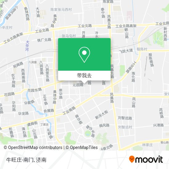 牛旺庄-南门地图